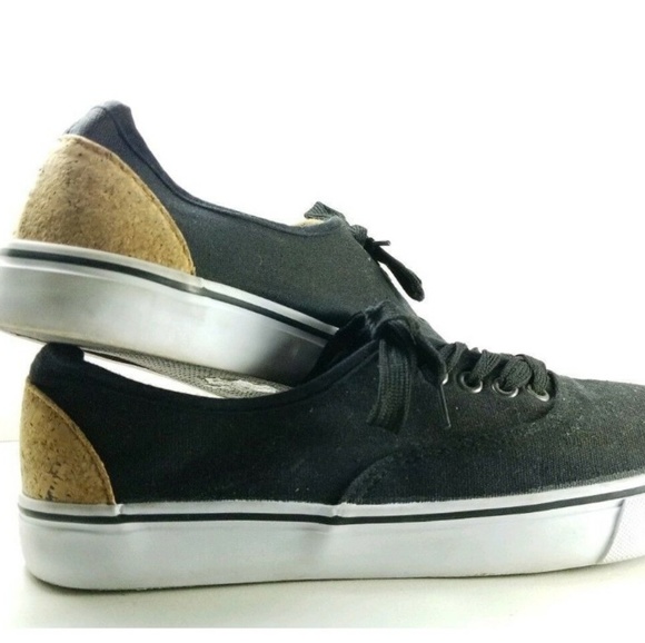 Carbon Elements Canvas Plimsoll Sneakers - Picture 4 of 7